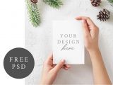 4 X 6 Christmas Card Template D 50 Christmas Design Freebies Free Mockups Fonts