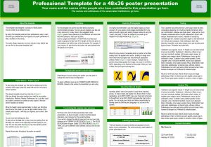 48 by 36 Poster Template Research Poster Template 48 36 Beautiful Template Design
