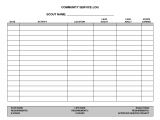 48 Hour Print Templates Fancy Community Service Timesheet Template Ensign