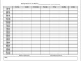 48 Hour Print Templates Hourly Schedule Template Task List Templates