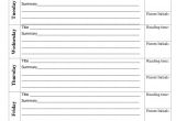 4th Grade Reading Log Template 29 Printable Reading Log Examples In Pdf