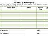 4th Grade Reading Log Template Reading Log Grade 4 New Calendar Template Site