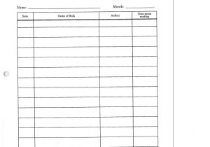 4th Grade Reading Log Template Search Results for Reading Logs for 5th Grade Calendar