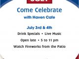 4th Of July Menu Template Independence Day Flyer 4th Of July Flyers