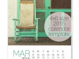 4×6 Calendar Template 4×6 Calendar Template 2015 12 Month by