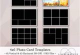 4×6 Photo Card Template Free 4×6 Photo Template Pack 12 Photo Card Templates Photo