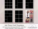 4×6 Photo Card Template Free 4×6 Photo Template Pack 12 Photo Card Templates Photo