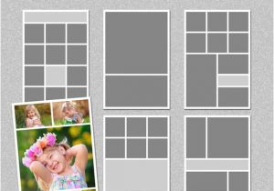 4×6 Photo Card Template Free 6 Photo Card Templates 4×6 Set 1 Instagram Collage