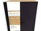 5.5 X 8.5 Cardstock Paper Strathmore 400 Series Straffen Tan Einband soft Cover