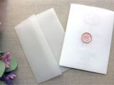 5 X 7 Cardstock Paper Vellum Paper Clear Vellum Jackets for 5 X 7 Wedding