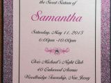 5 X 7 Cardstock with Border 5×7 3 Layer Invitation with A Thick Glitter Cardstock