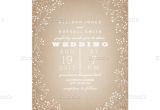 5 X 7 Invitation Card Baby S Breath Border Cardstock Inspired Invitation Zazzle