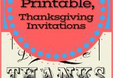 5 X 7 Invitation Card Free 5×7 Editable Printable Thanksgiving Invitations