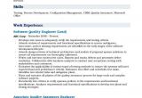 5 Years Experience software Engineer Resume software Quality Engineer Resume Samples Qwikresume