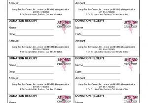 501 C 3 Donation Receipt Template 10 Best Images Of Non Profit Donation Receipt form Non