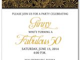 50th Birthday Party Invites Free Templates 50th Birthday Invitation Templates Free Printable My