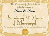 50th Wedding Anniversary Certificate Template 39 Golden Anniversary 39 Personalised Certificate A3