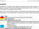 510k Template format Content Of A 510 K Submission Fda Ecopy Print