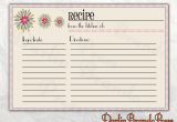 5×7 Recipe Card Template for Word 6 Best Images Of Customizable Printable Christmas Recipe