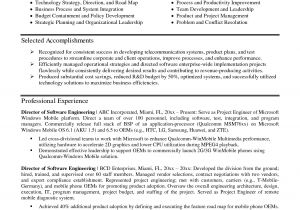 6 Months Experience Resume Sample In software Engineer Famous Experienced Resume Samples for software Engineers