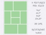 6×4 Photo Template Storyboard Photo Collage Template 6×4 4×6 7×5 5×7 11×8