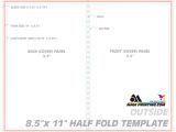 8.5 X 11 Certificate Template Maui Printing Company Inc 8 5 X 11 Half Fold Brochure