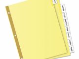 8 Large Tab Insertable Dividers Template Insertable Big Tab Dividers 8 Tab Letter