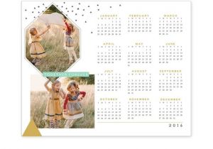 8×10 Calendar Template Instant Download 8×10 Calendar Template Updated 2017 E1177