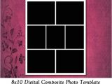 8×10 Photo Collage Template 8×10 Digital Photo Template Photo Collage Scrapbook