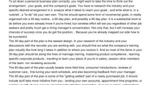 90 Day Business Plan Template for Interview Use A 30 60 90 Day Strategic Business Plan for Job