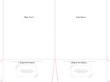 9×12 Brochure Template Pocket Folder Templates Central Printing