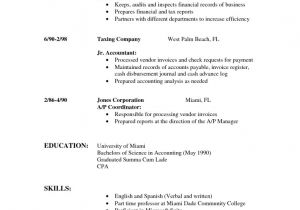 A Basic Resume Sample Of Simple Resume Sample Resumes