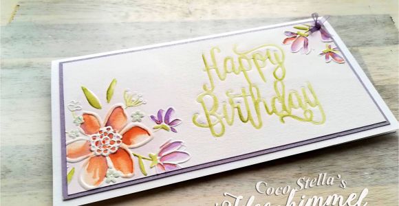 A Happy Birthday Greeting Card Es ist Unglaublich Eine Wunderblume Die Ihrem Namen Alle