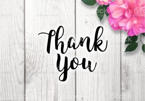 A Picture Of A Thank You Card Thank You Card Stock Download Image now istock