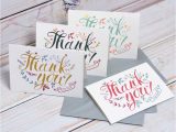 A Picture Of A Thank You Card Thank You Cards by Oakdene Designs