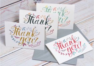 A Picture Of A Thank You Card Thank You Cards by Oakdene Designs