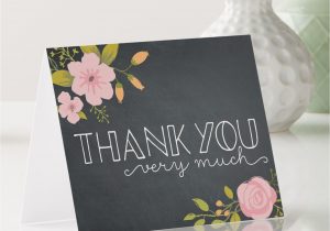A Picture Of A Thank You Card Thank You Cards Wedding Thank You Cards