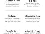 A Professional Resume Font Most Professional Cv Font the 5 Best Fonts to Use On