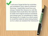 A Professional Thank You Card 4 Ways to Write A Thank You Note to A Teacher Wikihow