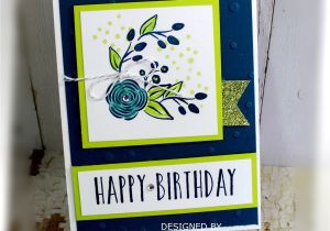 A Simple Happy Birthday Card Perennial Birthday Cards Happy Birthday Cards Birthday