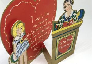 A Valentine Card for A Teacher 5 Teacher Valentines 1910 Vintage Valentine Cards