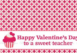 A Valentine Card for A Teacher Valentines Day Cards for Teachers Vallentine Gift Card