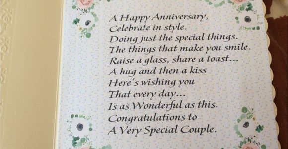 A Verse for An Anniversary Card Verse Inside the Floral Anniversary Card Anniversary Cards