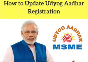 Aadhar Card Update Name Change How to Update Udyog Aadhar Registration Startupopinions