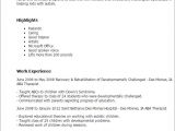 Aba Program Template 1 Aba therapist Resume Templates Try them now