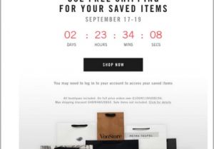 Abandoned Cart Email Template 98 Best Countdown Timers In Emails Images On Pinterest