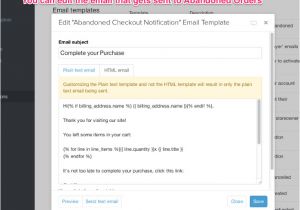 Abandoned Cart Email Template How to Use Abandoned Cart orders Feature Shopify Nation