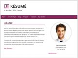 About Me Sample Resume How to Build A WordPress Resume Site Using Ithemes Builder