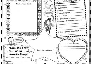About Me Template for Students All About Me Coloring Pages Coloring Home