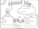 About Me Template for Students All About Me Worksheetstake the Pen